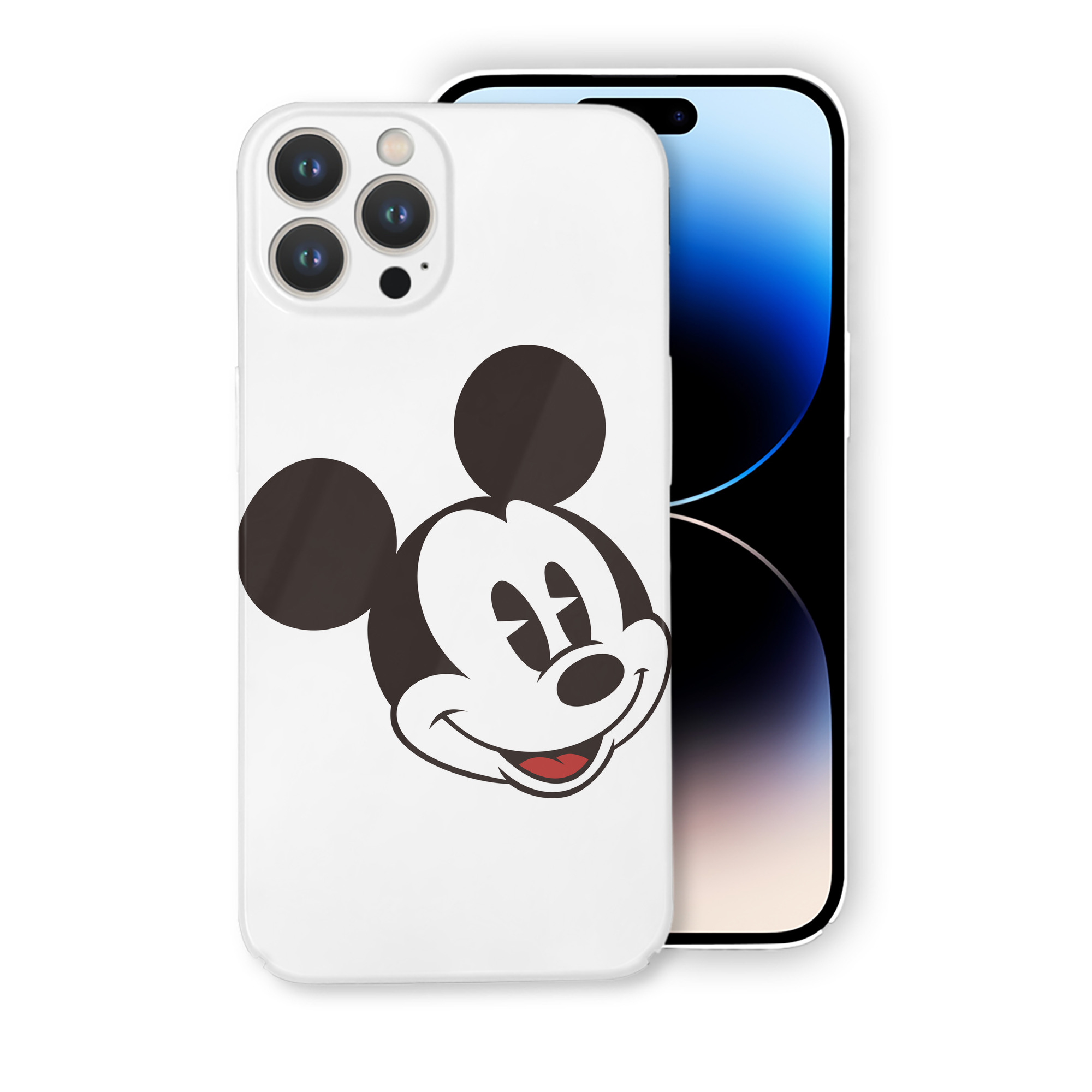 （画像用） ミッキーマウス Mickey Mouse 【iPhone 14シリーズ対応】ハードケース
